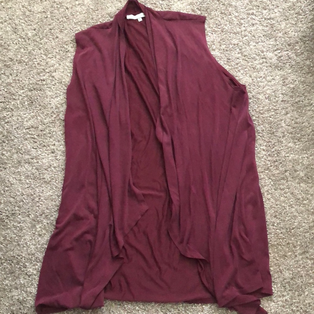 Maroon Vest